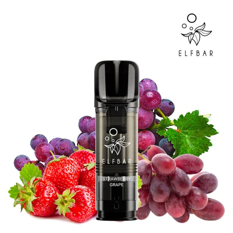 Elf Bar ELFA Pro Prefilled Pod (2 x 2ml) Strawberry Grape FR